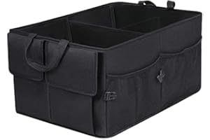 MILDAIR Car Boot Organiser, Large Anti Slip Car Boot Tidy Storage, Foldable, Durable Interior Declutter Tidy Bag, Super Large Volume for All Vehicle