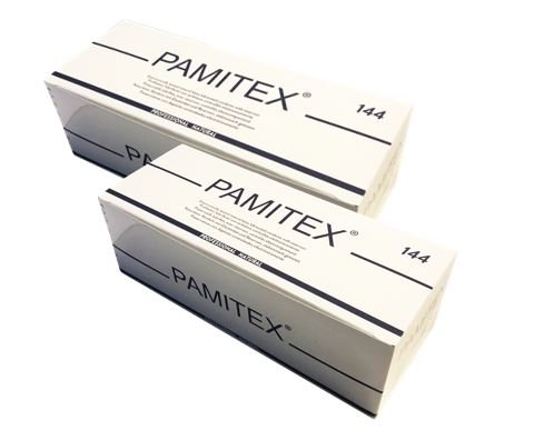 PAMITEX profilattici - 2 confezioni da 144 Pezzi ciascuna (CLASSICO)