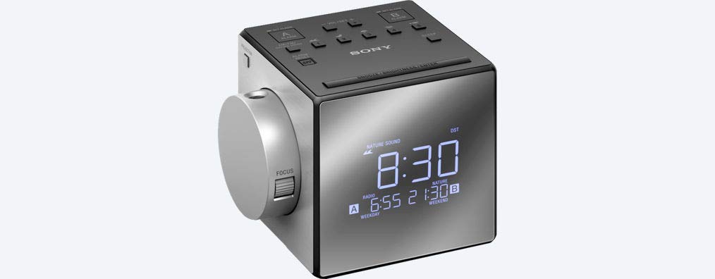 Review of Sony ICF-C1PJ.CED AM FM Projection Alarm Clock Radio Dual Alarm