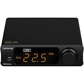 Topping Audio DX3 Pro+ ES9038Q2M Desktop DAC and Headphone Amplifier, Black, DAC and Headphone Amplifier