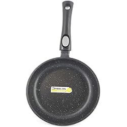 Napoleon Poêle 30 cm Tous feux dont induction, Avec manche amovible, Sans PFOA, Fonte d'aluminium Revêtement anti-adhérent en Greblon C3 de Technologie Allemande.