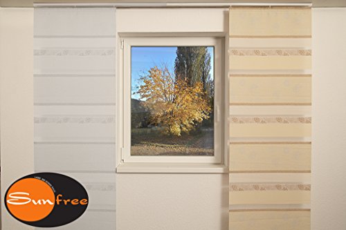 Paneelwagen 60cm weiss 6`er Set / Paneelwagen für Schriebevorhänge / Paneelwagen mit Klettband / Paneelwagen für Schiebegardinen / Paneelwagen für Schiebevorhang / Gleiter für Flächenvorhänge / Gleiter für Flächenvorhang Schiene / Paneelwagen weiß / Paneelwagen Gleiter - 2