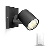 Farbtemperatur: 2.200 bis 6.500 Kelvin. Wählen Sie in der Hue App stufenlos zwischen warmweißem Licht zum Entspannen und Lesen bis hin zu kühlerem, helleren Licht zum Konzentrieren und Energie tanken