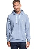 quiksilver pullover damen Kängurutasche, Raglanärmel-Design, Stickerei vorne und Stückwaschung.