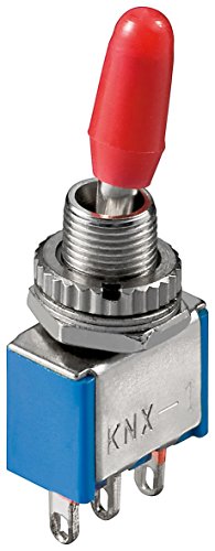 Preisvergleich Produktbild Manax® Miniatur Kippschalter EIN-EIN mit Lötösen - 10 Stück