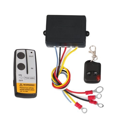 CARCHET® Controleur Télécommande de Treuil Sans Fil Remote DC 12V pour Camion Quad