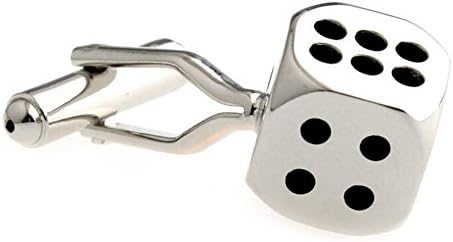 God of Gamblers Gambling Dice Cufflinks Las Vegas Board Game Luck