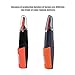 CkeyiN Multifunctional Portable Hair Trimmer Remover Set Battery Operated for Nose Ear Eyebrow Haircut