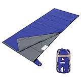 super kuscheliger schlafsack 2-WEGE-REISSVERSCHLUSS｜ERMÖGLICHT VERBINDUNG VON 2 SCHLAFSÄCKEN - Bei wärmerem Wetter kann der untere Bereich durch den 2-Wege-Reißverschluss geöffnet werden und sorgt dadurch für zusätzliche Belüftung. Wenn man 2 Schlafsäcke bestellt, kann man diese miteinander verbinden, sodass man einen Schlafsack für 2 Personen hat.