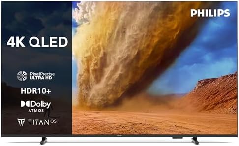 Philips 75PUS7810 4K LED Smart TV - Display 75’’ con piattaforma Titan OS, Pixel Precise Ultra HD e Dolby Atmos Sound - Funziona con Alexa e Google Voice Assistant