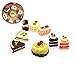 Produktbild Xiton 8 Stück Mini-Kuchen Dollhaus Dekoration Spielen Food-Set Küche Lebensmittel Kuchen Donuts für PuppenhausKüchen Dekoration