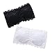 Produktbild Tinksky 2pcs Damen-Spitze-Bandeau-Schlauch-Büstenhalter-Oberseiten-Futter-Schlauch-Ernte-trägerlose nahtlose Stretchy Bandeau-Oberseite (Weiß u. Schwarzes)