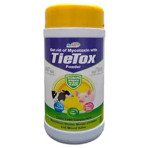REFIT ANIMAL CARE Toxin Binder Powder for Cow, Cattle, Goat & Livestock Animals, 1 kg, TieTox