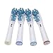 Sorliva 16PCS SB417A Dual Clean Replacement Brush Heads Compatible with Oral-B Electric Toothbrush