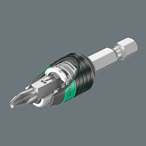 WERA-WERK HERMANN WERNER GMBH & CO.KG 889/4/1K52502 Bithalter Rapidaptor L.50mm 0,6 cm (0,25 Zoll) WERA Abtrieb C/E6,3 - 4