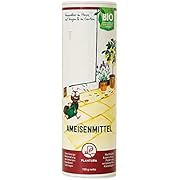 Plantura Bio-Ameisenmittel, zuverlässige Bekämpfung von Ameisen & Co. wirkt biologisch & giftfrei, Pulver anwendbar im Haus, auf Wegen und im Garten, 150 g