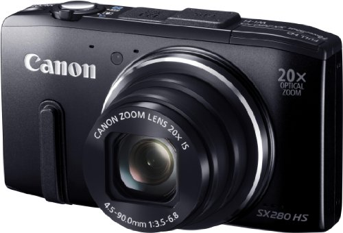 Canon PowerShot SX280 HS Appareil photo num  rique compact 12 1 Mpix Zoom optique 20x Noir