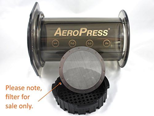 Reusable Filter For Use With The Aeropress Coffee Maker - Ultra Fine Stainless Steel Coffee Filter - Many Copies But The Best From Perky Brew