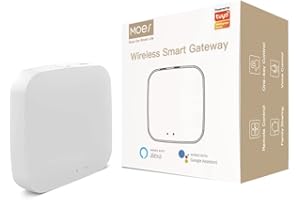 MOES Tuya ZigBee et BLE Multi-Mode Gateway WiFi Mesh Hub, Fonctionne avec Les Produits Tuya ZigBee ou BLE Smart Home, Commande vocale Via Alexa Google Home