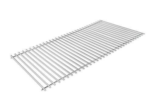 Parrilla en acero inoxidable europea 70x37cm