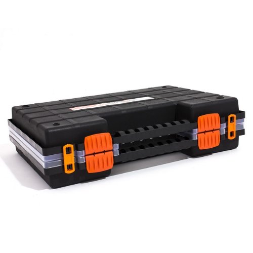 Prosperplast Sortimentskästen Kleinteilmagzine 42 Boxen herausnehmbar Turbo, 1 Stück (bestehend aus zwei Hälften), NOR DUO NORP16DUO - 4
