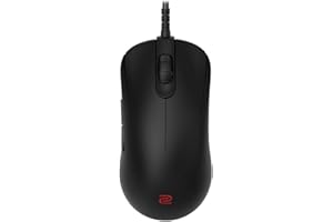 BenQ ZOWIE ZA12-C Mouse da gaming simmetrico per eSports | Peso ridotto | Cavo in paracord | Senza driver | Dimensione Medio