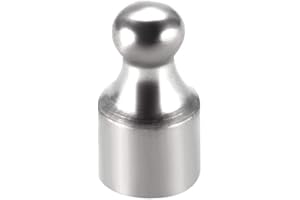 sourcing map Gram Calibration Weight M2 Precision Steel Chrome-Plated for Digital Scales 1g
