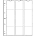 Produktbild LEUCHTTURM 5x Münzhüllen NUMIS 44 zur Münz-Aufbewahrung für Münzen bis 44 mm Durchmesser |Münz-Blätter für z.B. 50 Euro Silber, 2 $ Silber Australien