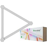 Nanoleaf Lines 60 Degrees Expansion Pack, 3 Additional Smart Light Bars LED RGBW - Backlit Modular Wi-Fi Colour Changing Wall