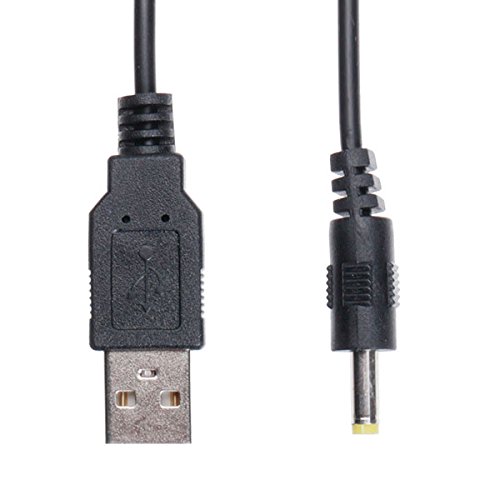 USB-Ladekabel 1,2m USB DC-Stromkabel 4,0mm x 1,7mm Ladeversorgung DC 5V 2A