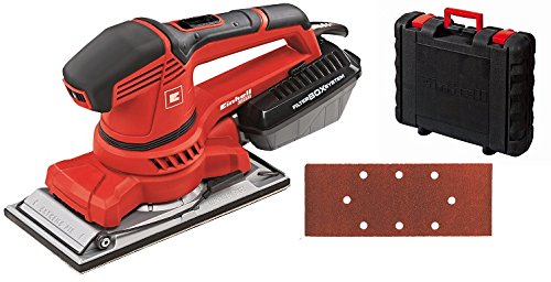 Einhell Schwingschleifer TE-OS 2520 E (250 W, 115x230 mm, Drehzahlanpassung, Absaugadapter, Klett-Schleifpapier P120, Koffer) Einhell Schwingschleifer TE-OS 2520 E (250 W, 115x230 mm, Drehzahlanpassung, Absaugadapter, Klett-Schleifpapier P120, Koffer)