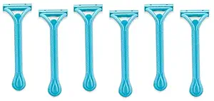 MANODHRUVA Womens Soft and Care 6 Pcs Hair Removal Razor for Women, 6 pcs
