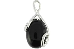 Artipol Pendentif véritable fabr. européenne style français - Bijoux en argent - Réf. P-26-08 - Diverses pierres