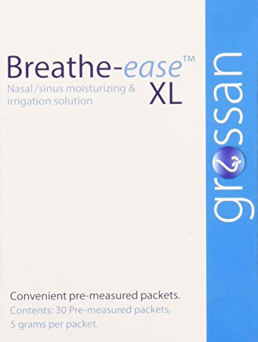 NeilMed Pharmaceuticals - Fórmula de irrigación e hidratación nasal sinusal Breathe-Ease XL - 30Paquetes