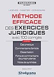 voir fiche du jeu Méthode efficace des exercices juridiques (avec 100 corrigés)