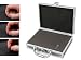 Produktbild Aluminiumkoffer von DuraGadget mit zuschneidbarer Schaumfüllung für Ihr Klimatherm BF-6 Baustoff-Feuchtemessgerät und TFA"HumidCheck Mini" Materialfeuchte-Messgerät 30.5502