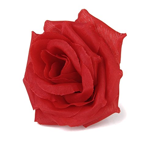 Winomo Rote Köpfe für künstliche Rose Knospen Blumen 20ST - 5