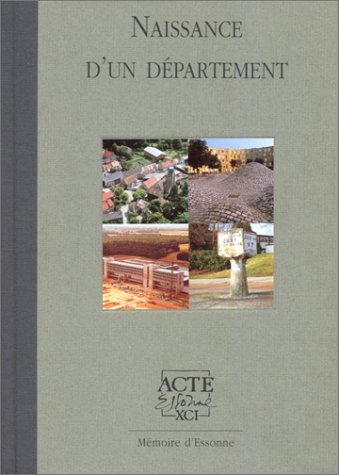 couverture de : Naissance d'un d&eacute;partement