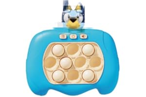 UBIK Pop It Electrónico Juguetes Quick Push Pop It Electrónico 4 Mode con Sonido y luz Juguetes sensoriales y mágicos (ST-Blue)