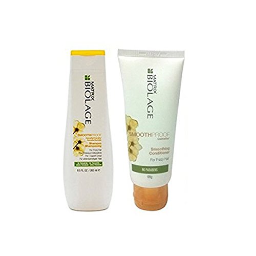 MATRIX By fbb Biolage Smoothproof Smoothing Shampoo 200Ml With Conditioner 98G Combo RS.340 (42.00% Off) - Amazon MATRIX By fbb Biolage Smoothproof Smoothing Shampoo 200Ml With Conditioner 98G Combo RS.340 (42.00% Off) - Amazon