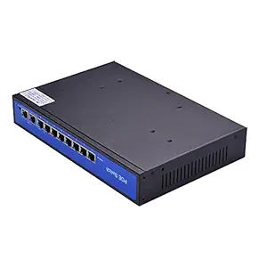 8+2BZDN PoE Switch Power 8 Ethernet Port 2 Uplink Ethernet Port 2.0G s Over Ethernet IEEE 802.3 48V 3A for Cameras AP VoIP