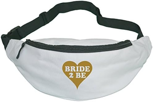 Bride To Be / Hen Party - Fun White Bum Bag FREE POSTAGE (One Size)