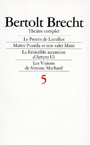 Théâtre complet. 5