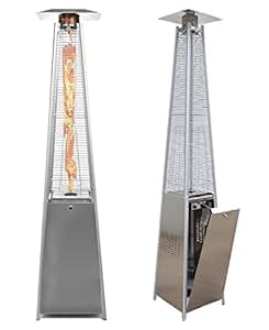 Terrassenheizer Gas Pyramide Cheops von MEVA Gas Heizstrahler mit 13 kW
