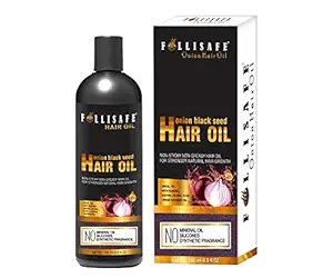 Follisafe Onion Hair Oil with 20 essential Oils 180 ml