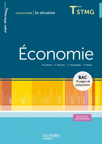 En situation Économie Terminale STMG - Livre élève - Ed. 2013 francais