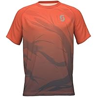 Scott SCO Camiseta Kina Balu Run Capuchina Naranja/Iron Black