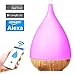 Produktbild Aroma Diffuser,Bovake Amazon Alexa Kompatibel Smart ätherisches Öl Diffusor 300ml, Luftbefeuchter (Colour A)