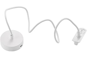 Lindby Strömskena 'Linaro' i vit av metaller för hall - 1 fas skena, spotlight skena