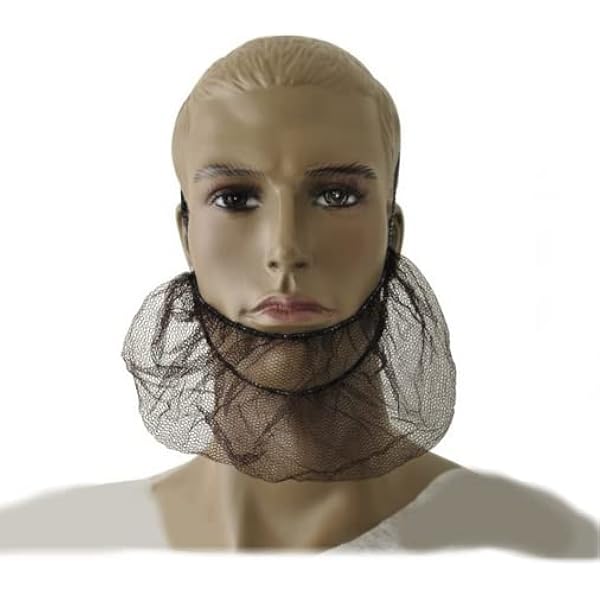 100 Reti Da Barba Per Gastronomia - Copertura Igienica In Lattice E Nylon Per Uomini Con Barba - Foto 11